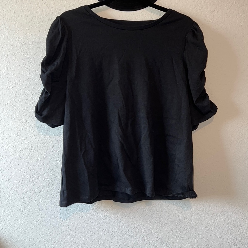 Kate Spade Black Mid-Sleeve Top 🖤